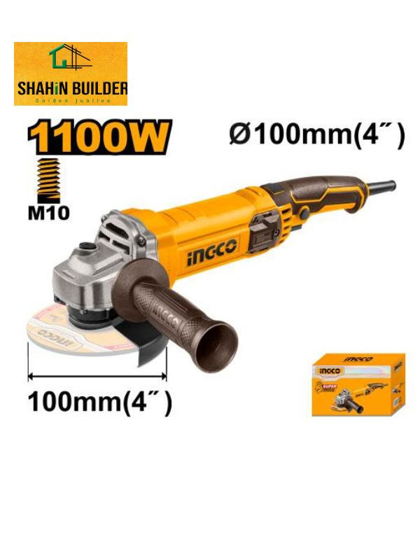 1100W,100MM Angle Grinder 4"AG1100382