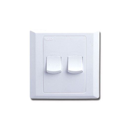CLICK-ASTER-2 GANG 2 WAY SWITCH