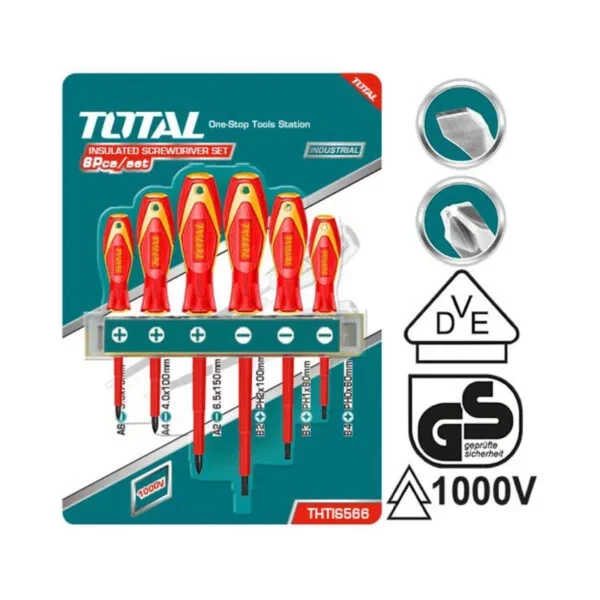 6 Pcs Insulated Screwdriver Set-THTIS566