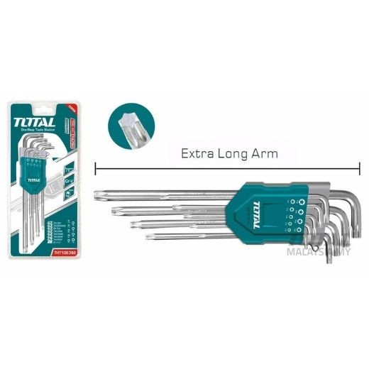 9 Pcs Torx LN Key Long (Brand Total) -THT106391 (9 Pcs Torx কী লং ব্র্যান্ড মোট -THT106391)