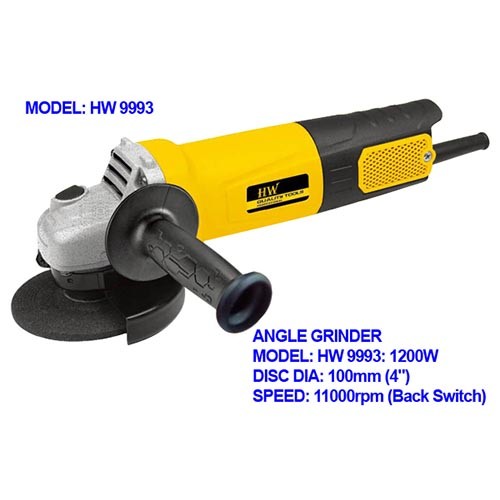 HW angle grinde 125mm(5") 750W model(HW 9994)
