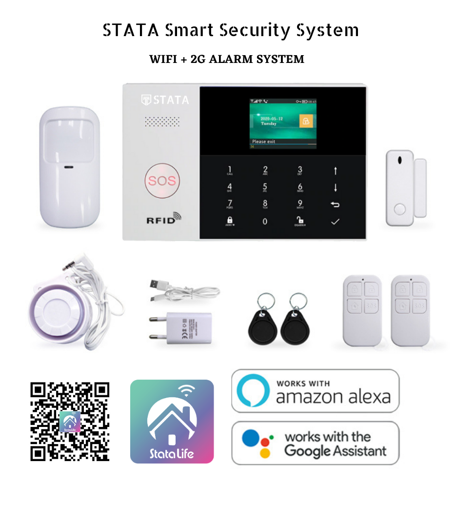 STATA Smart Security System (Basic Pack)(স্ট্যাটা স্মার্ট সিকিউরিটি সিস্টেম (বেসিক প্যাক)