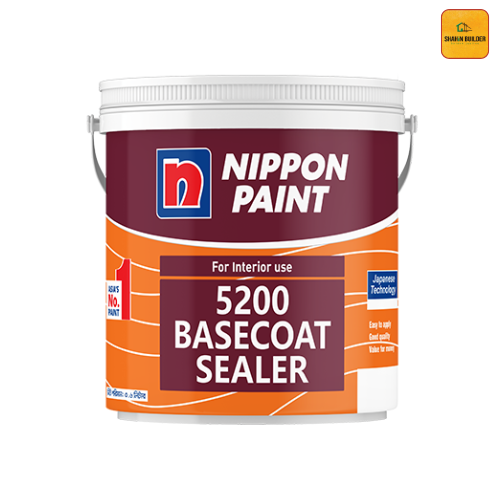 Premium 5200 Basecoat Sealer - High-Performance Wall Primer for Smooth, Durable Finish & Enhanced Paint Adhesion