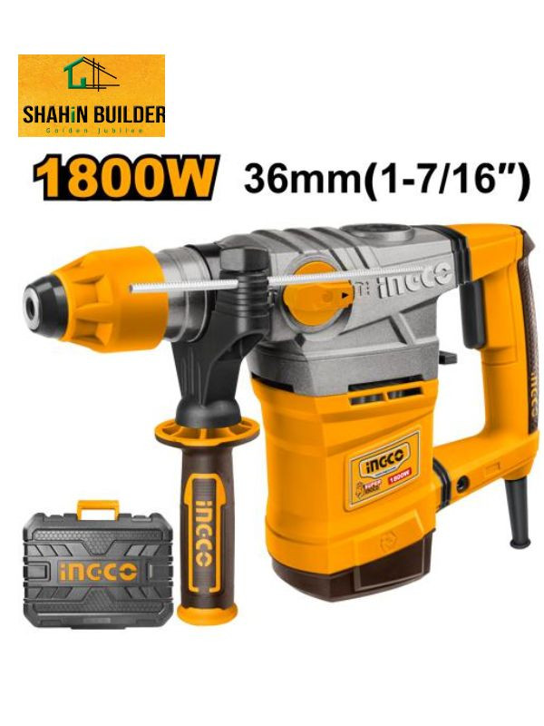 1800W,36MM Rotary Hammer Drill RH18008