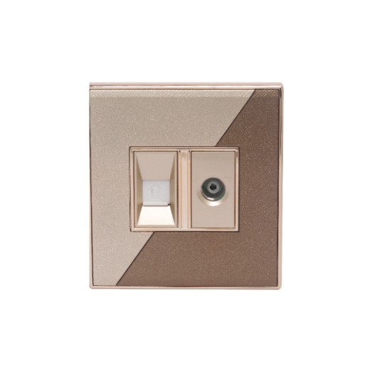 CLICK MARIGOLD TV & TELEPHONE SOCKET