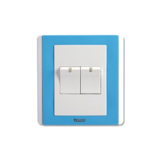 CLICK-IRISH-2 GANG 2 WAY SWITCH