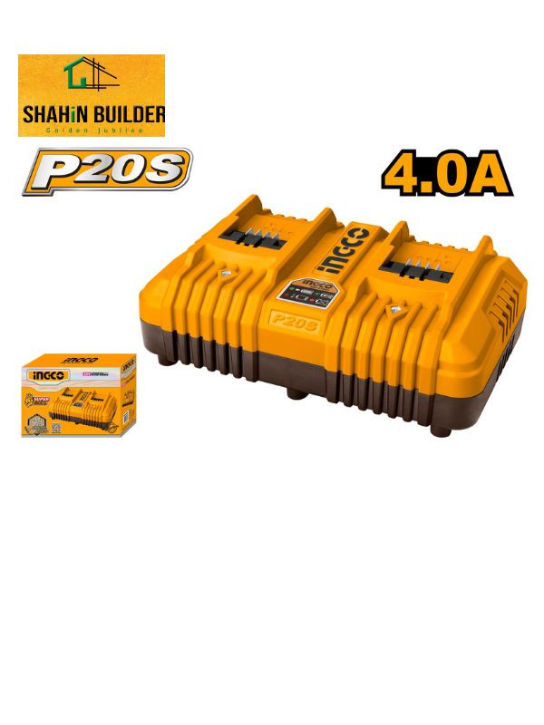 2-Port 20V Li-ION Battery Charger FCLI2001