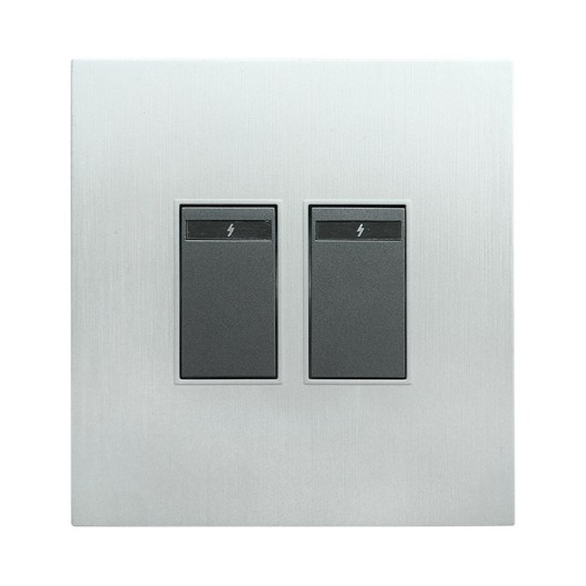 Blaze Crown 2 Gang 1 Way Switch- 876682