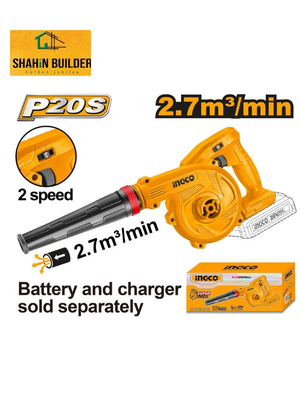 20V LI-ION Cordless Air Blower CABLI20018