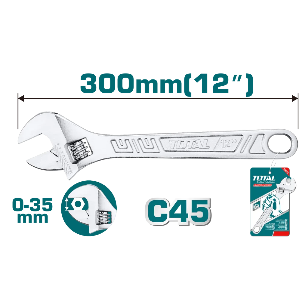 Adjustable Wrench THT 1010123(300mm12")