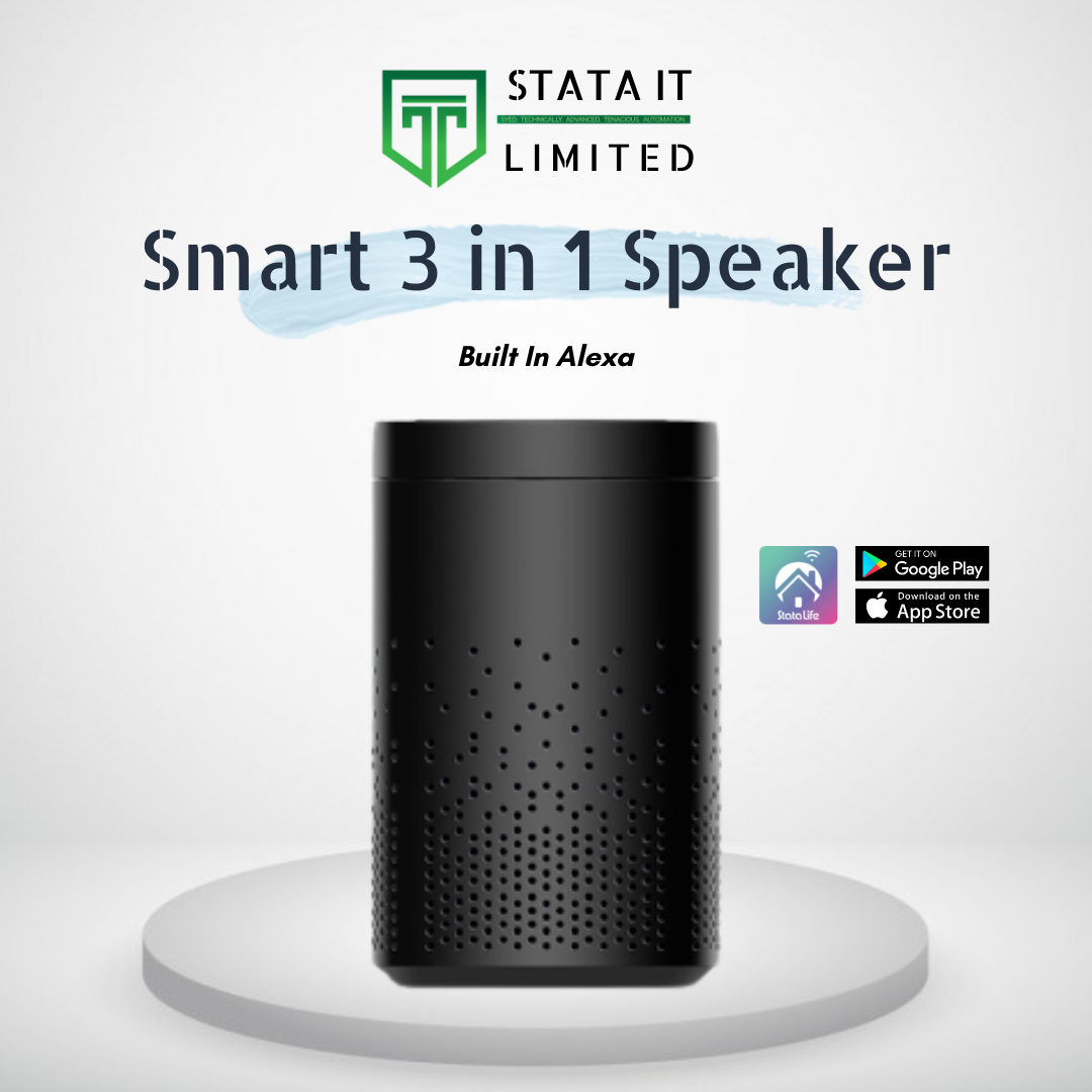 STATA Smart Speaker (Built-in Alexa)(STATA স্মার্ট স্পিকার (বিল্ট-ইন আলেক্সা)