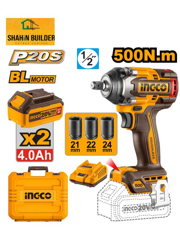 LI-ION Cordless Impact Wrench CIWLI2050