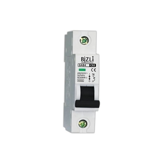 Bizli Circuit Breaker 1P 40A C 6KA- 901730
