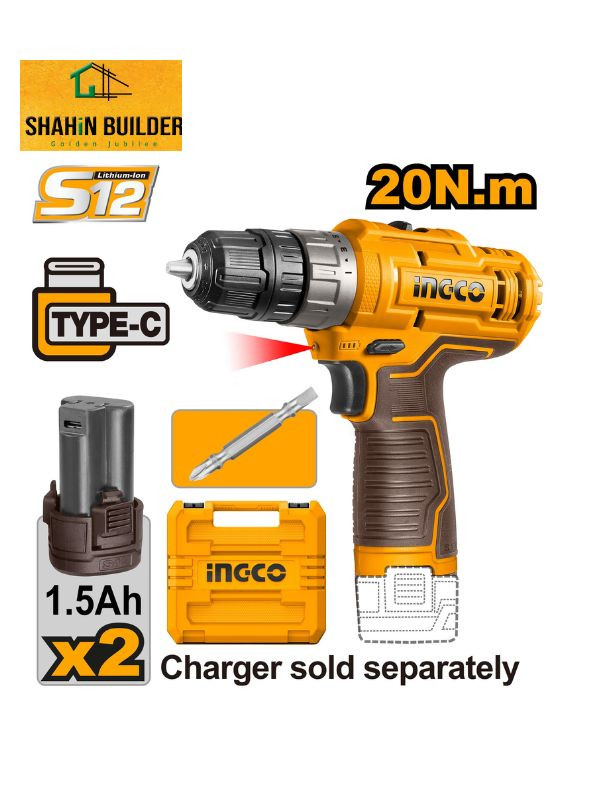 12V LI-ION Cordless Drill CDLI12202