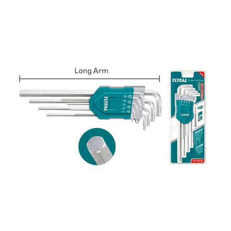 9Pcs 1.5-10mm Hex Key LN key  Set Total Brand Brand THT106192