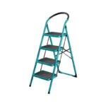 4 Steps Steel Ladder Total Brand THLAD09041