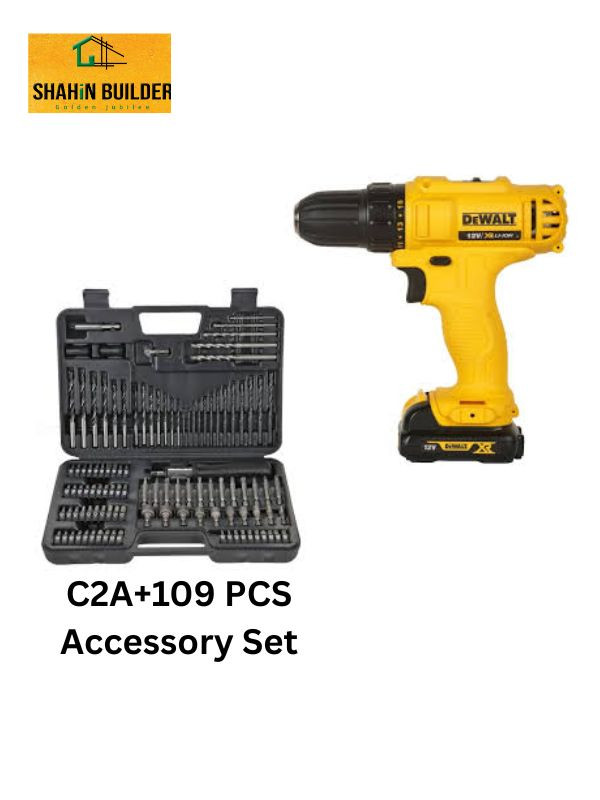10.8V,10MM Compact Drill Driver DCD700C2A