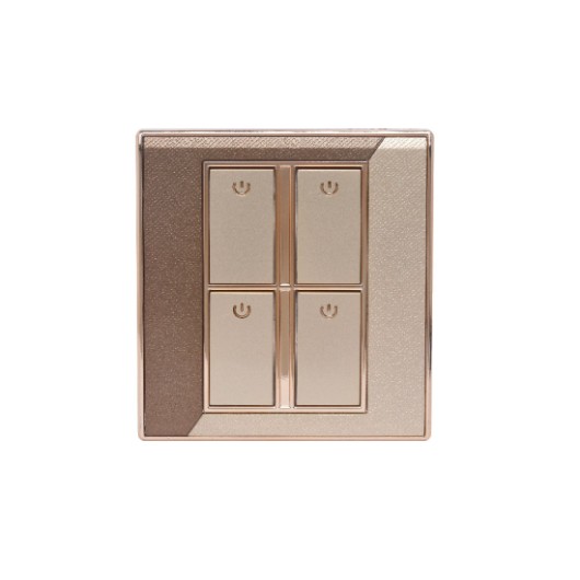 CLICK MARIGOLD-4 GANG 1 WAY SWITCH