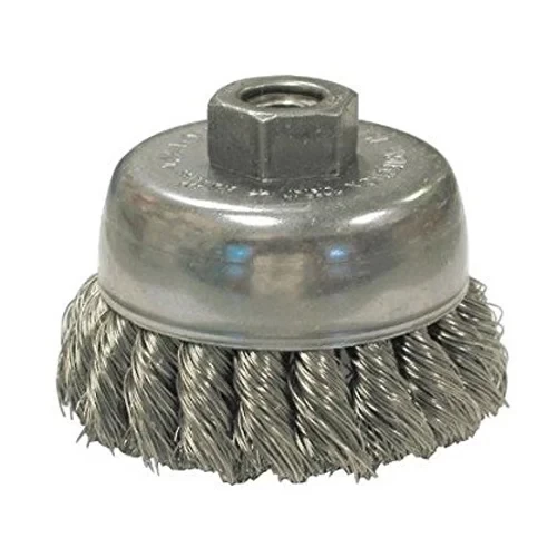 Dimond steel cup brush