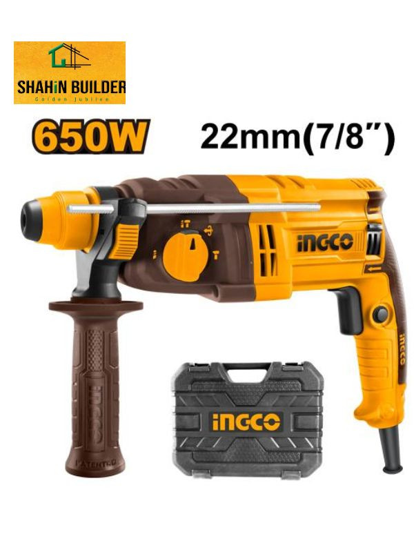 650W,22MM Rotary Hammer Drill RGH6528