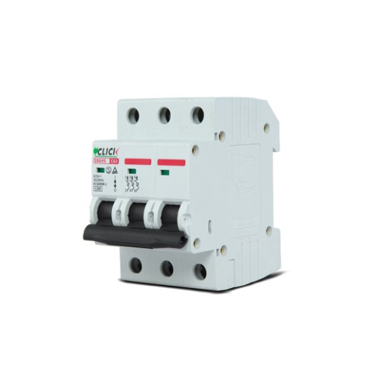 Click Circuit Breaker MCB  3P 25A C 6KA