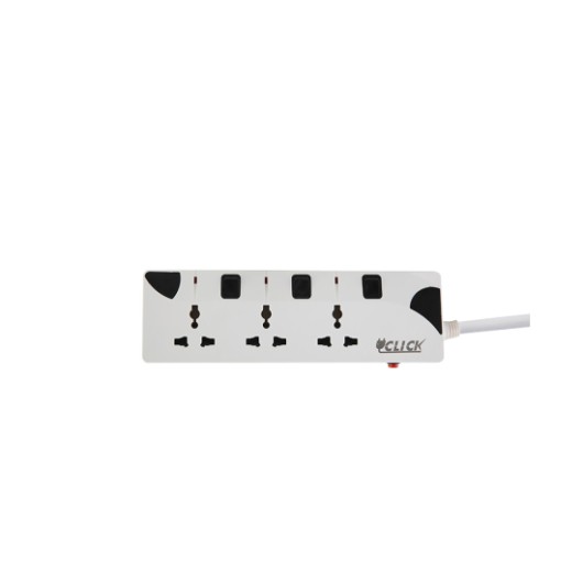 CLICK Safe Extension Cord 3pin 3skt 5Y