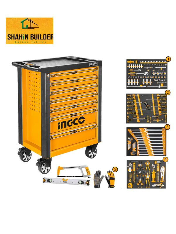 162 PCS Tool Chest Set -7 Drawer HTCS271621