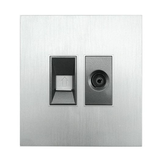 Blaze Crown Tv & Telephone Socket- 876697