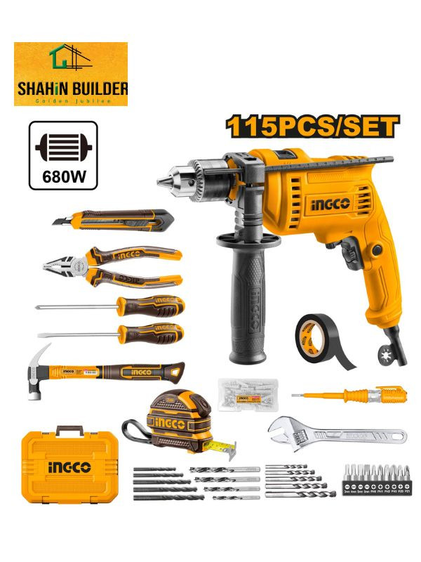 115 Pcs Tools Set HKTHP11151