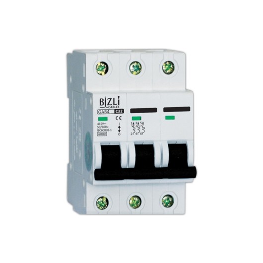 Bizli Circuit Breaker 2P 50A C 6KA- 901741
