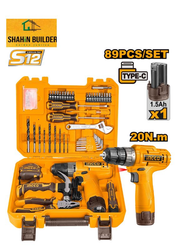 89 Pcs Tools Set HKTHP10891