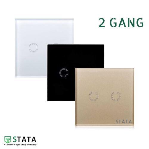 STATA smart Touch Switch 1 gang(স্ট্যাটা স্মার্ট টাচ সুইচ 1 গ্যাং)
