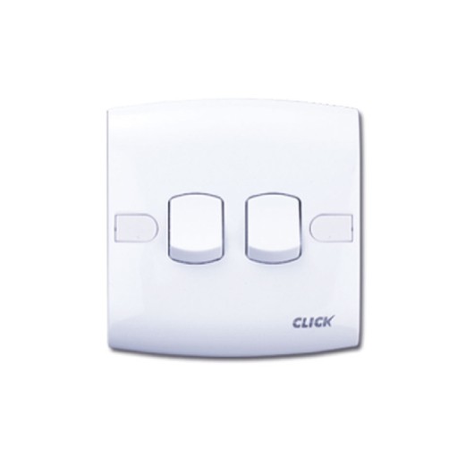 CLICK-TOUCH-2 GANG 2 WAY SWITCH
