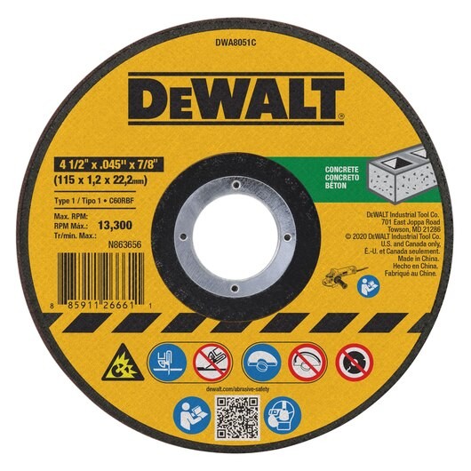 General Purpose Cutting Wheels - Concrete