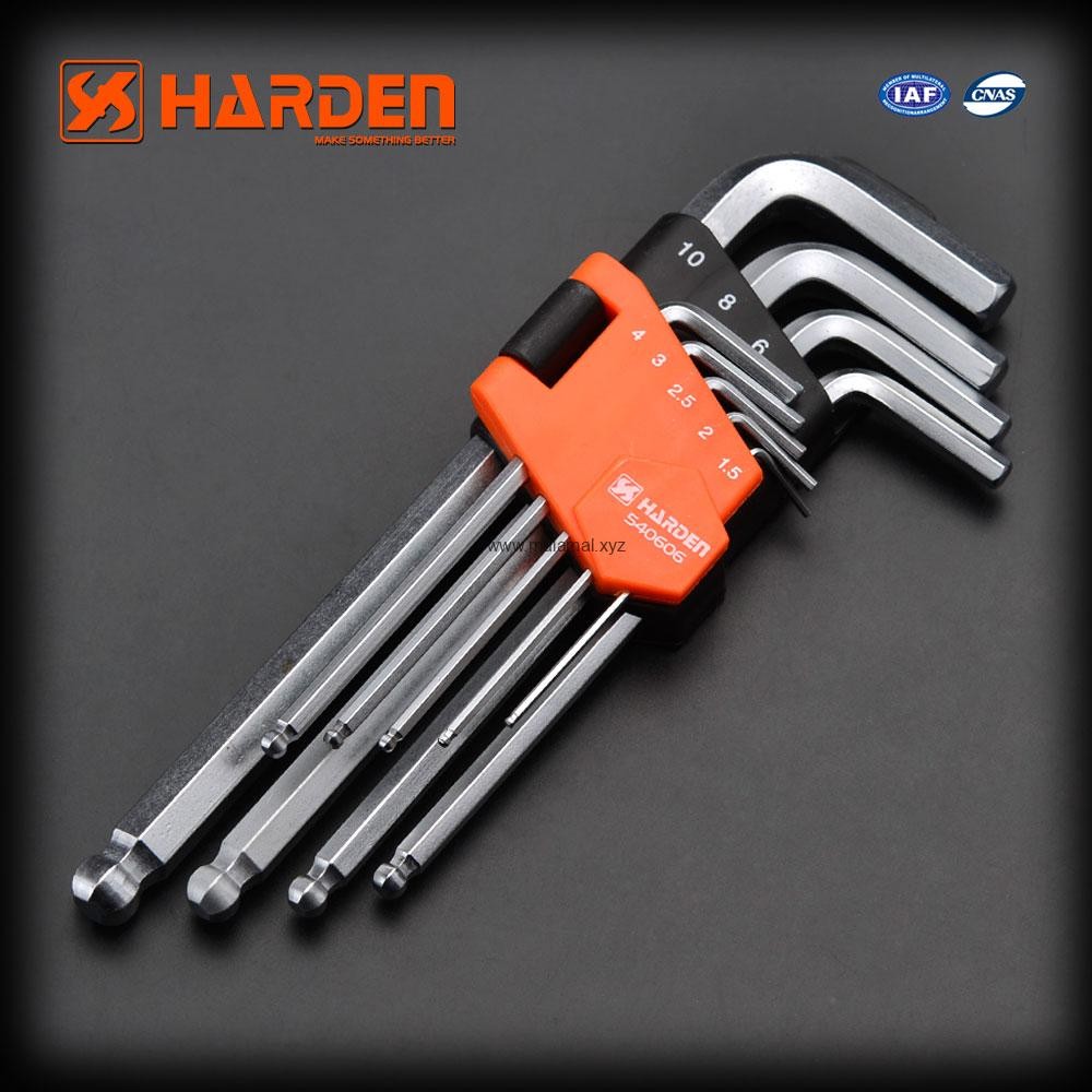 Hex Key 9 Pcs 1.5-10mm Set LN Key Set China (Hex Key 9 Pcs 1.5-10mm সেট এলএন কী সেট চায়না)