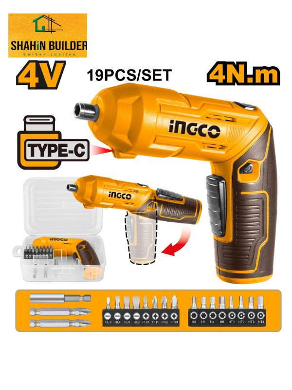 4V Li-lon Cordless Screwdriver CSDLI0442