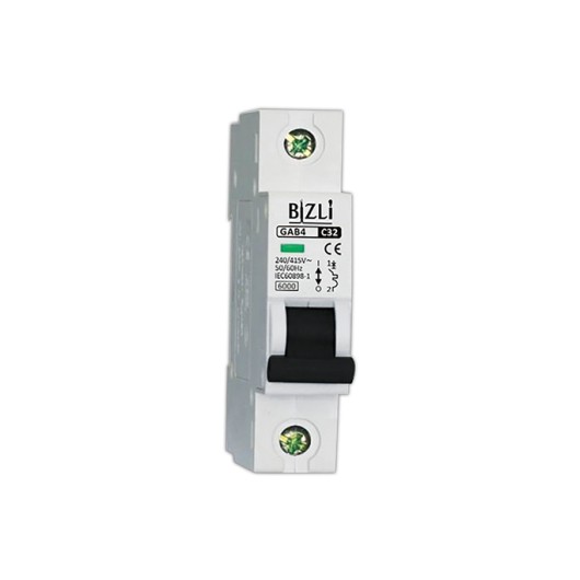 Bizli Circuit Breaker 1P 6A C 6KA- 901724