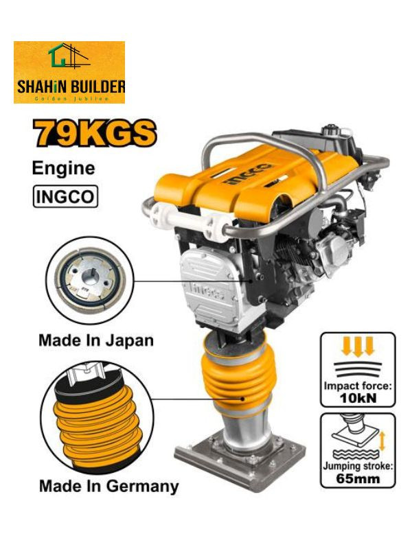 Gasoline Tamping Rammer 79KGS GRT75-2