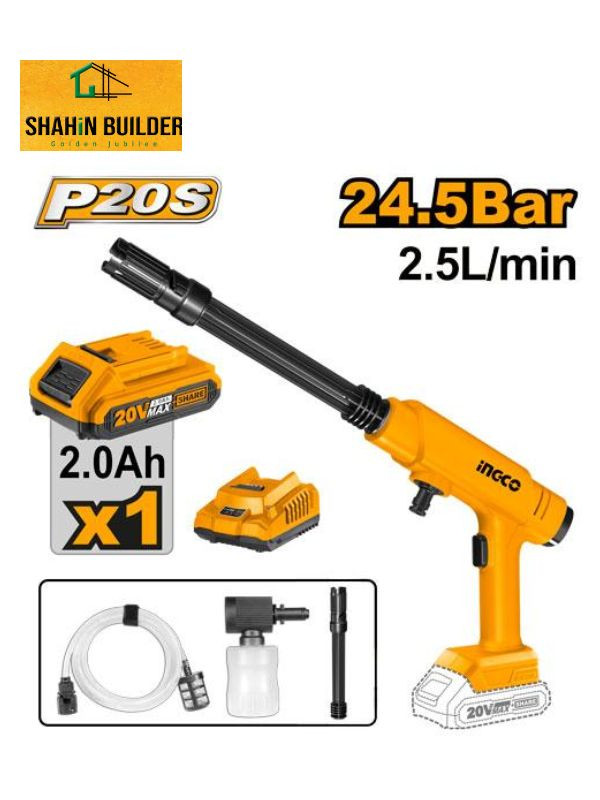 LI-ION cordless Pressure Washer CPWLI20282